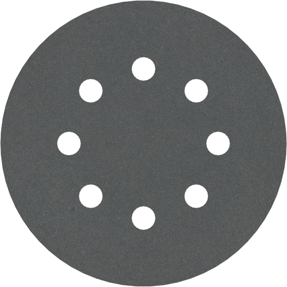 Bosch PRO Schleifblatt F355, 125 mm, 8 Löcher, Klett, 5er-Pack