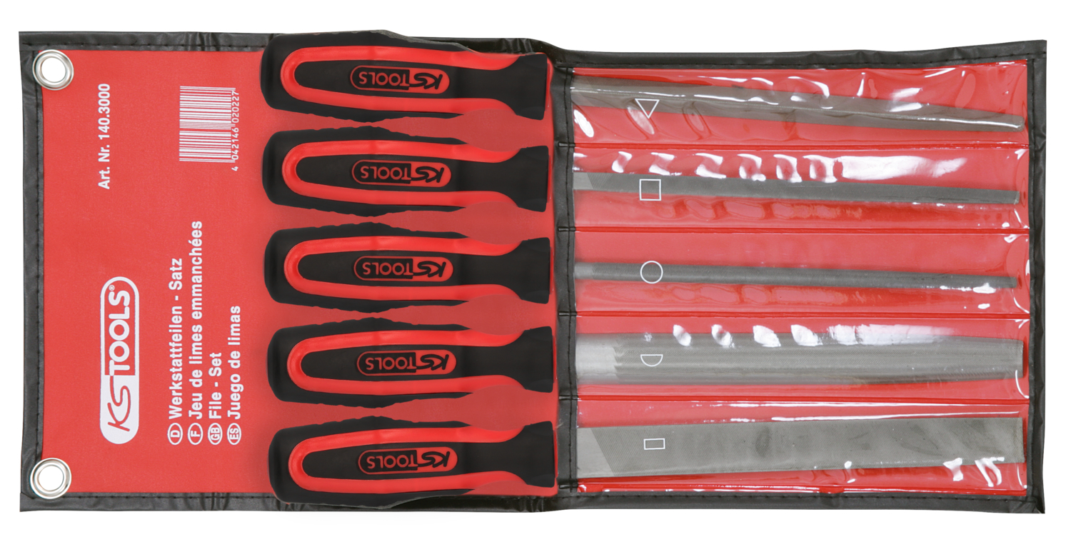 KS Tools Werkstattfeilen-Satz, 5-tlg