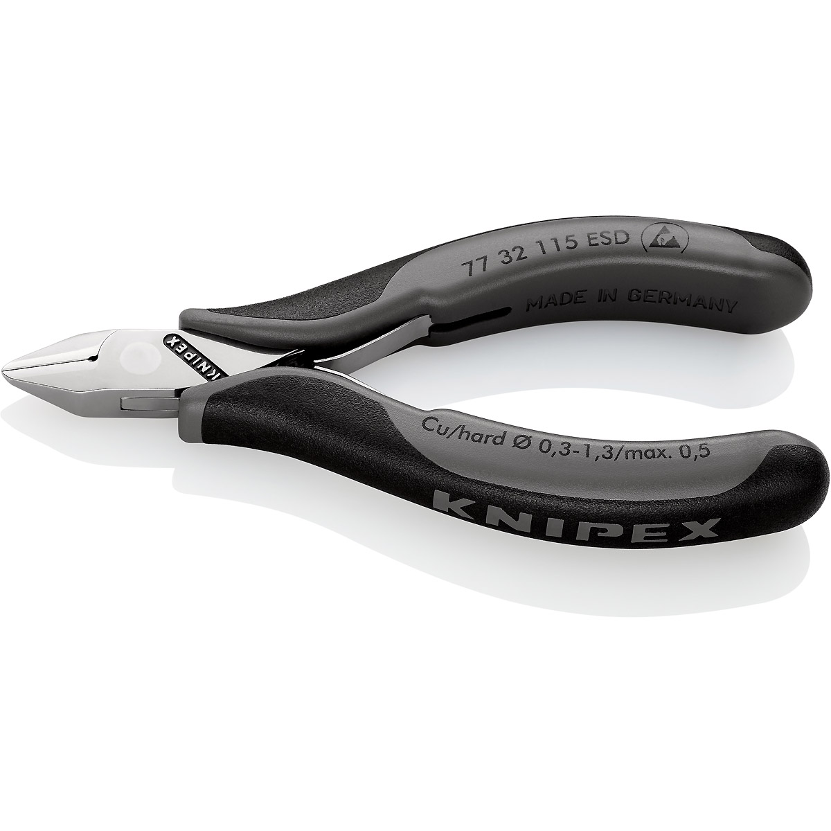 KNIPEX Elektronik-Seitenschneider ESD