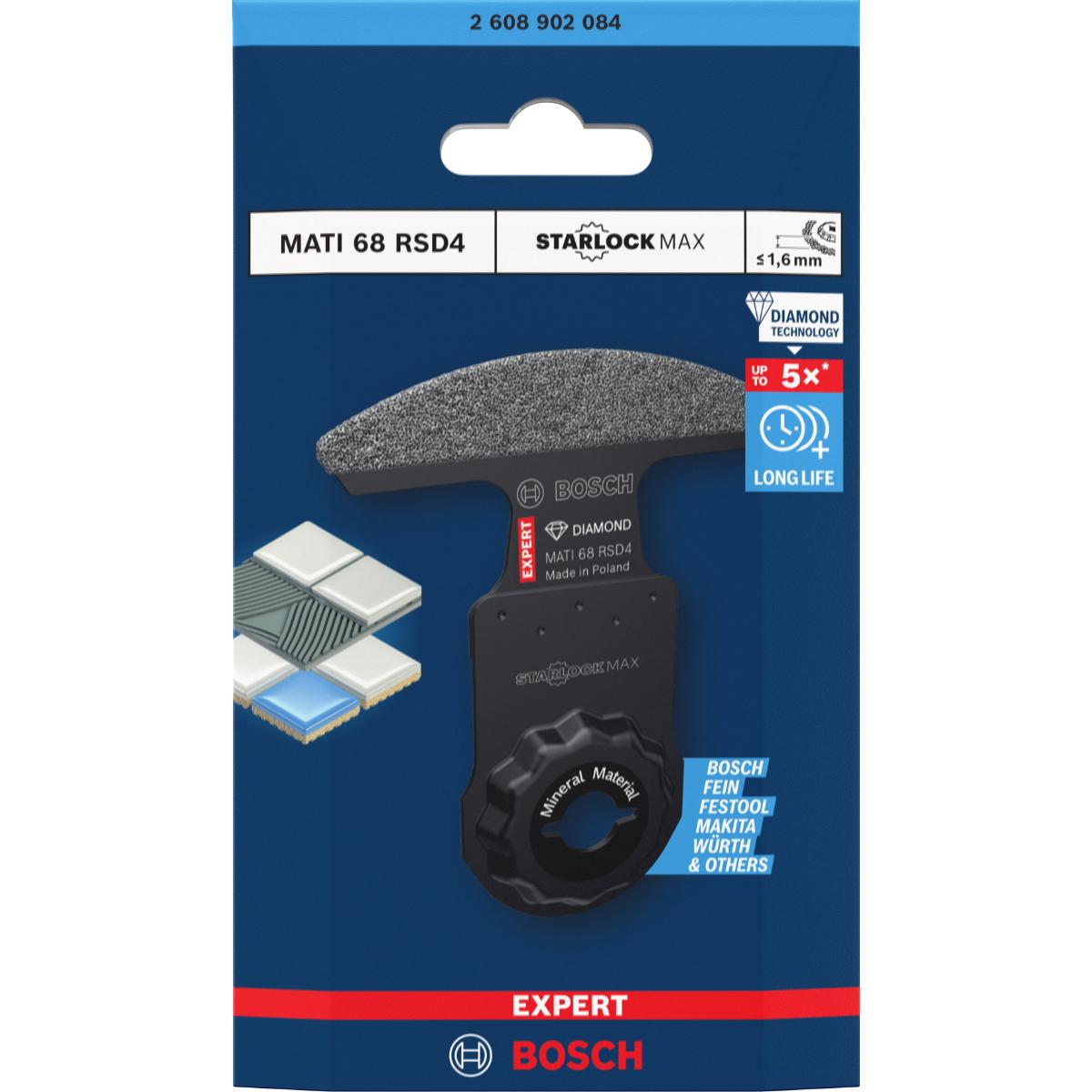 Bosch EXPERT MATI 68 RSD4 Corner Blade, 68 x 10 mm
