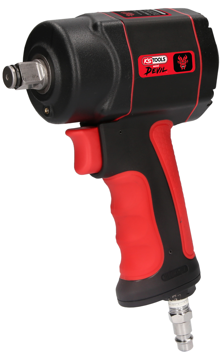 KS Tools 1/2" THE miniDEVIL Hochleistungs-Druckluft-Schlagschrauber, 1084Nm