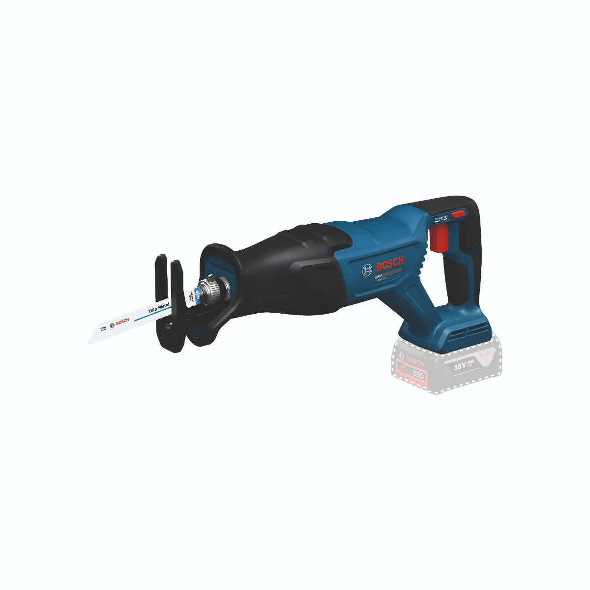 Bosch Akku-Säbelsäge GSA18V-280 in L-BOXX