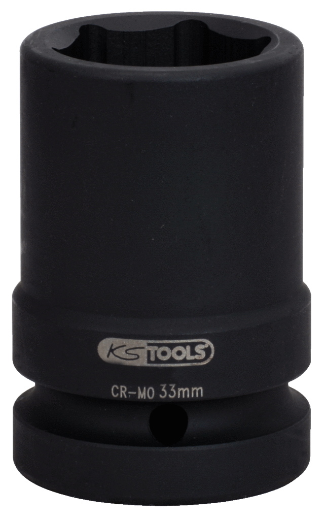 KS Tools 1" Sechskant-Kraft-Stecknuss, mittel lang
