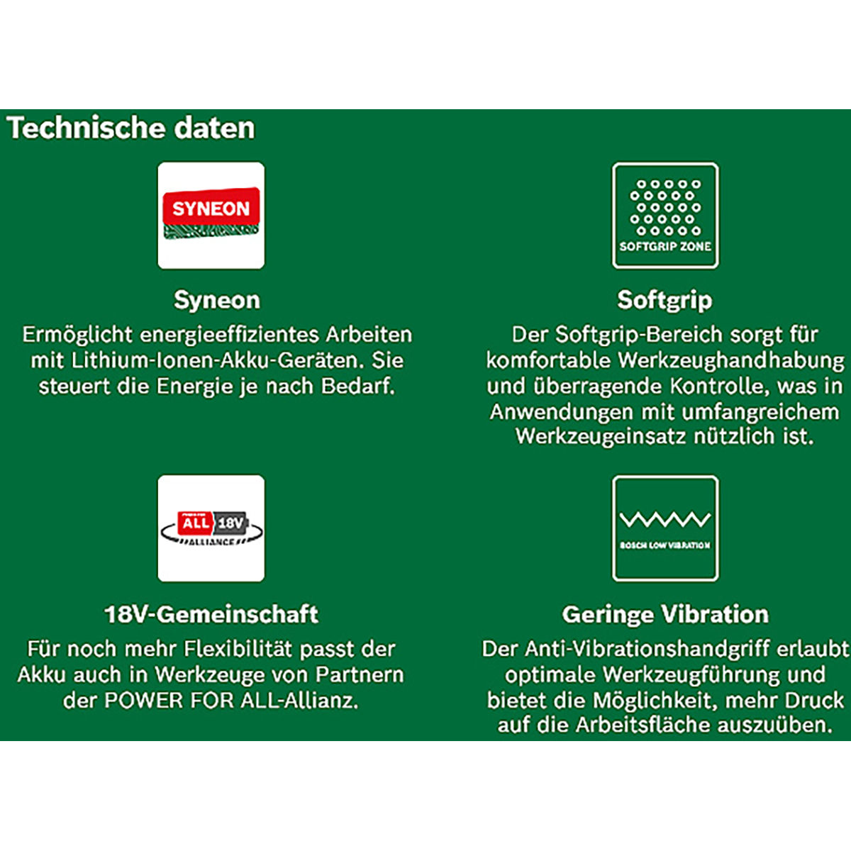 Bosch Akku-Exzenterschleifer EasyOrbit 18V-10