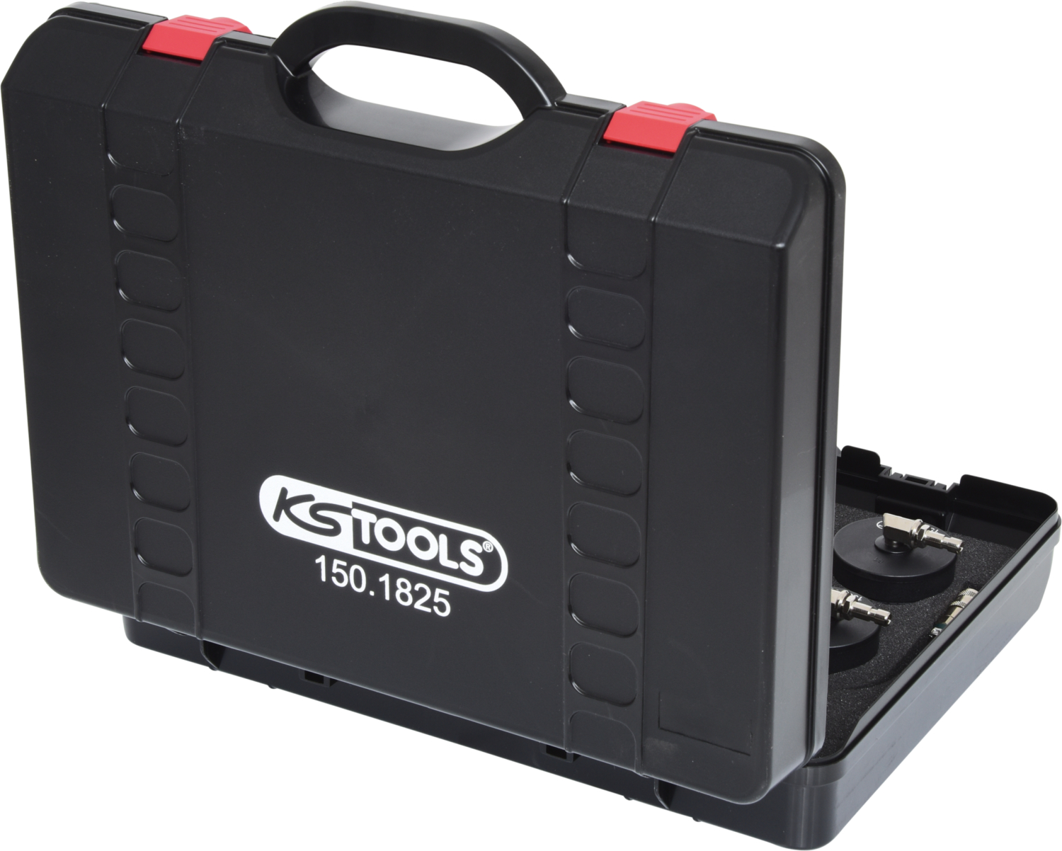 KS Tools Turbolader-Bajonett-Ladeluft-System-Prüfkoffer-Satz, 13-tlg
