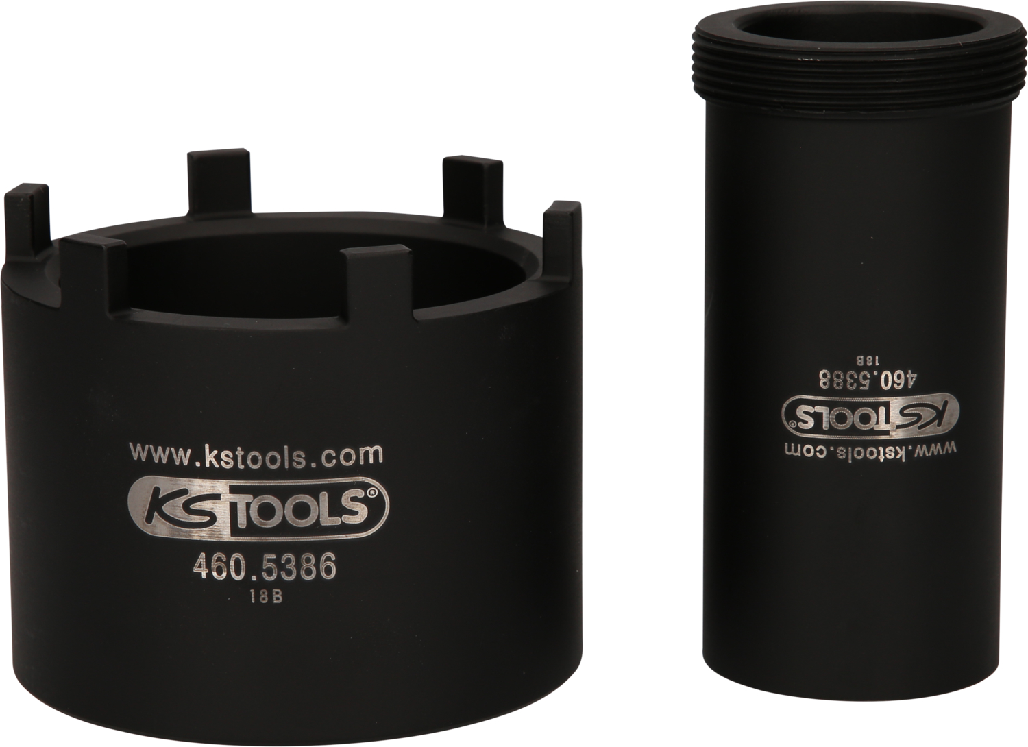 KS Tools Nutmuttern-Schlüssel-Satz mit Führungsrohr für Mercedes, Ø 75 mm , 2-tlg