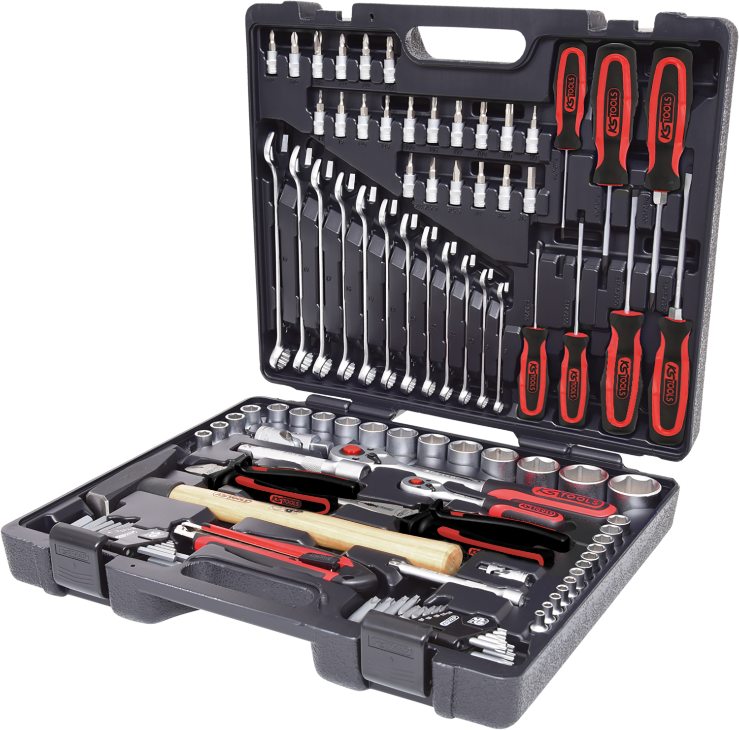 KS Tools 1/4"+1/2" Universal-Werkzeug-Satz, 97-tlg