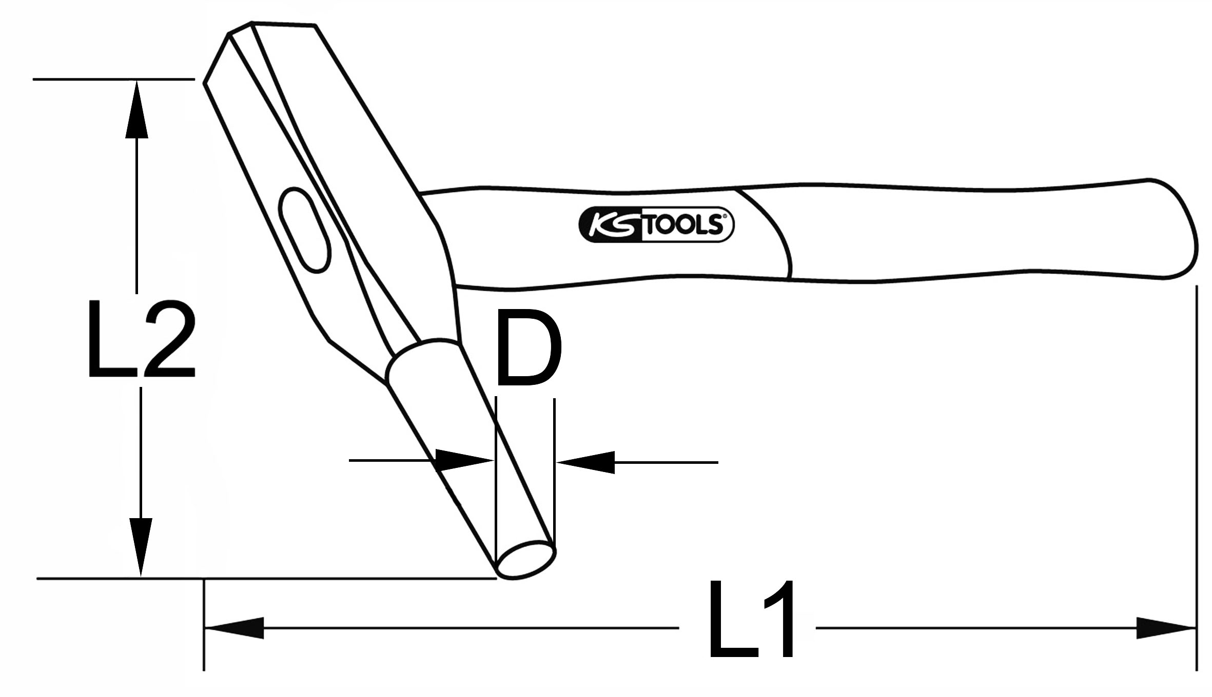 KS Tools BRONZEplus Durchtreiber
