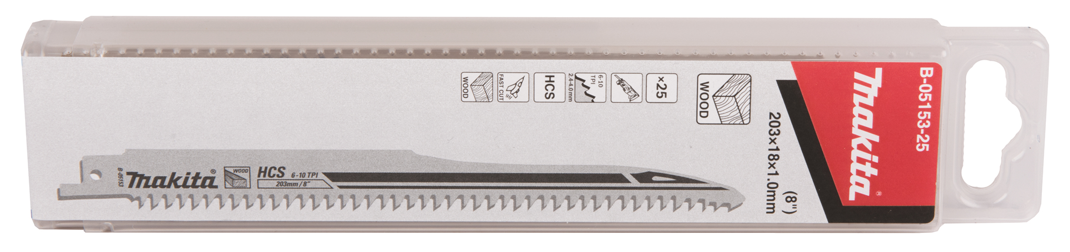 Makita Reciproblatt HCS 203/6-10Z-25 - B-05153-25