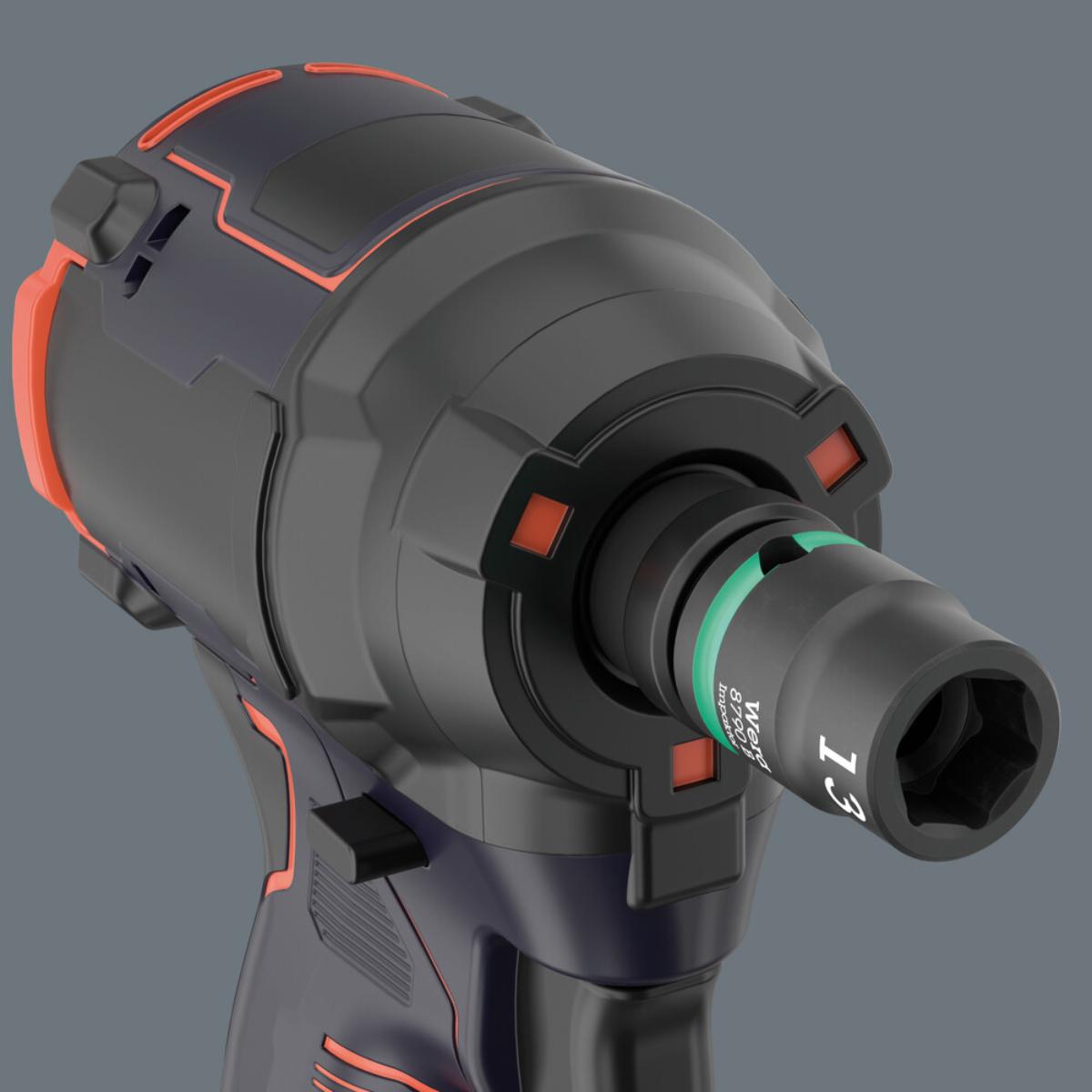 Wera 9724 Schaumstoffeinlage 8010 B Zyklop Comfort Knarre Set 16-teilig, 3/8"
