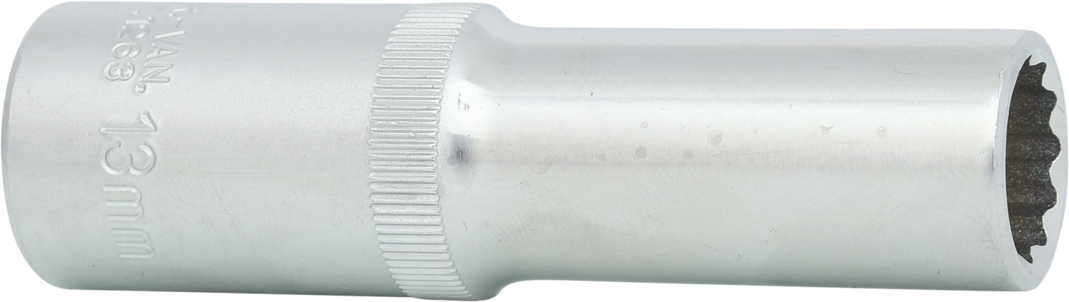 KS TOOLS 1/2" 12-kant-Stecknuss, lang