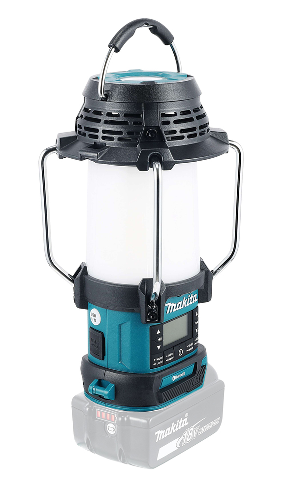 Makita Akku-Radio FM/DAB+ mit Laterne LXT 18V (ohne Akku, ohne Ladegerät) - DMR056