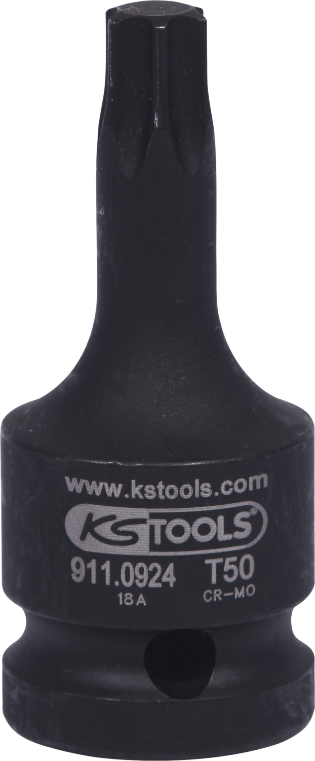 KS Tools 1/2" Kraft-Bit-Stecknuss Torx, kurz