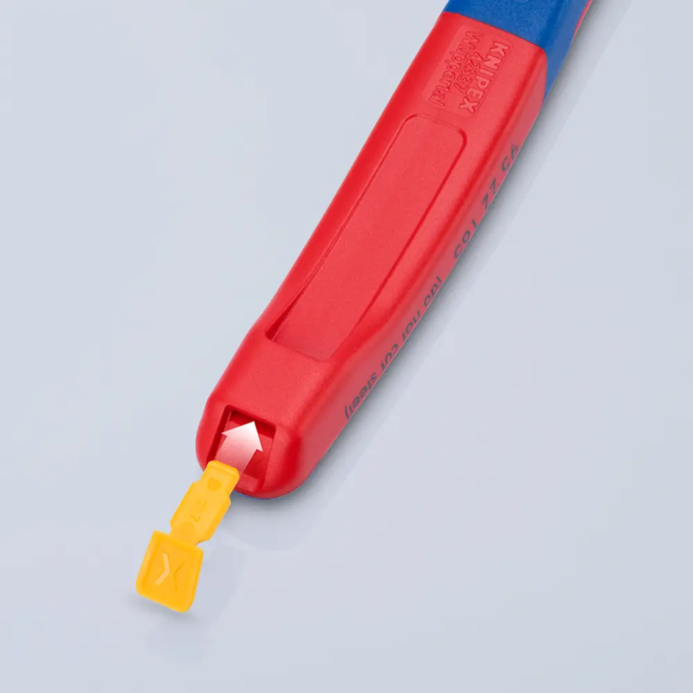 KNIPEX ColorCode Clips gelb (10 Stück) 21 mm