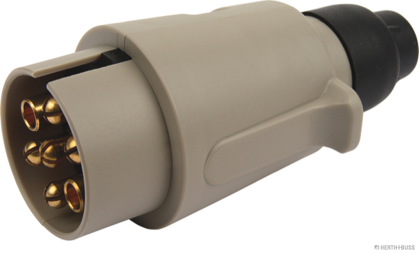 HERTH&BUSS Stecker, 7-polig, S-Typ, 6 - 12 V