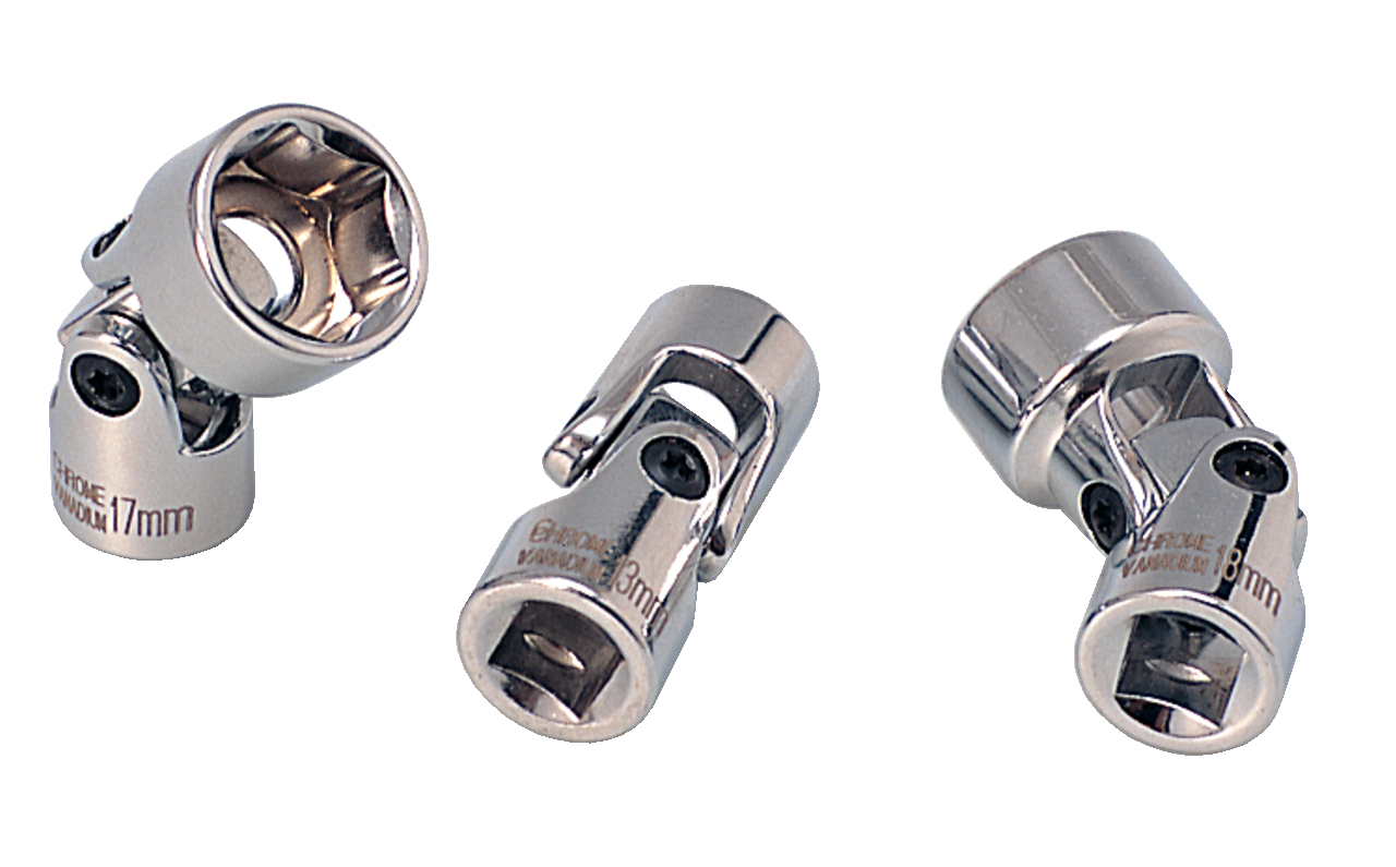 KS Tools 3/8" CHROMEplus Sechskant-Stecknuss mit Gelenk