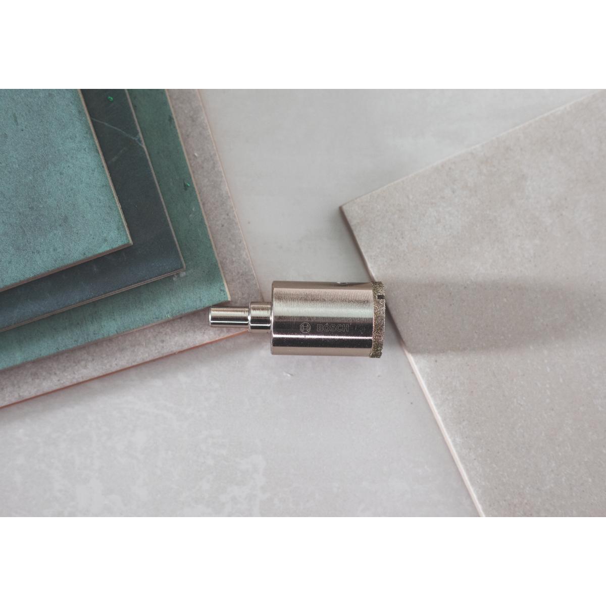 Bosch Tiles Lochsäge mit Aufsteckhalter, 27 x 40 mm