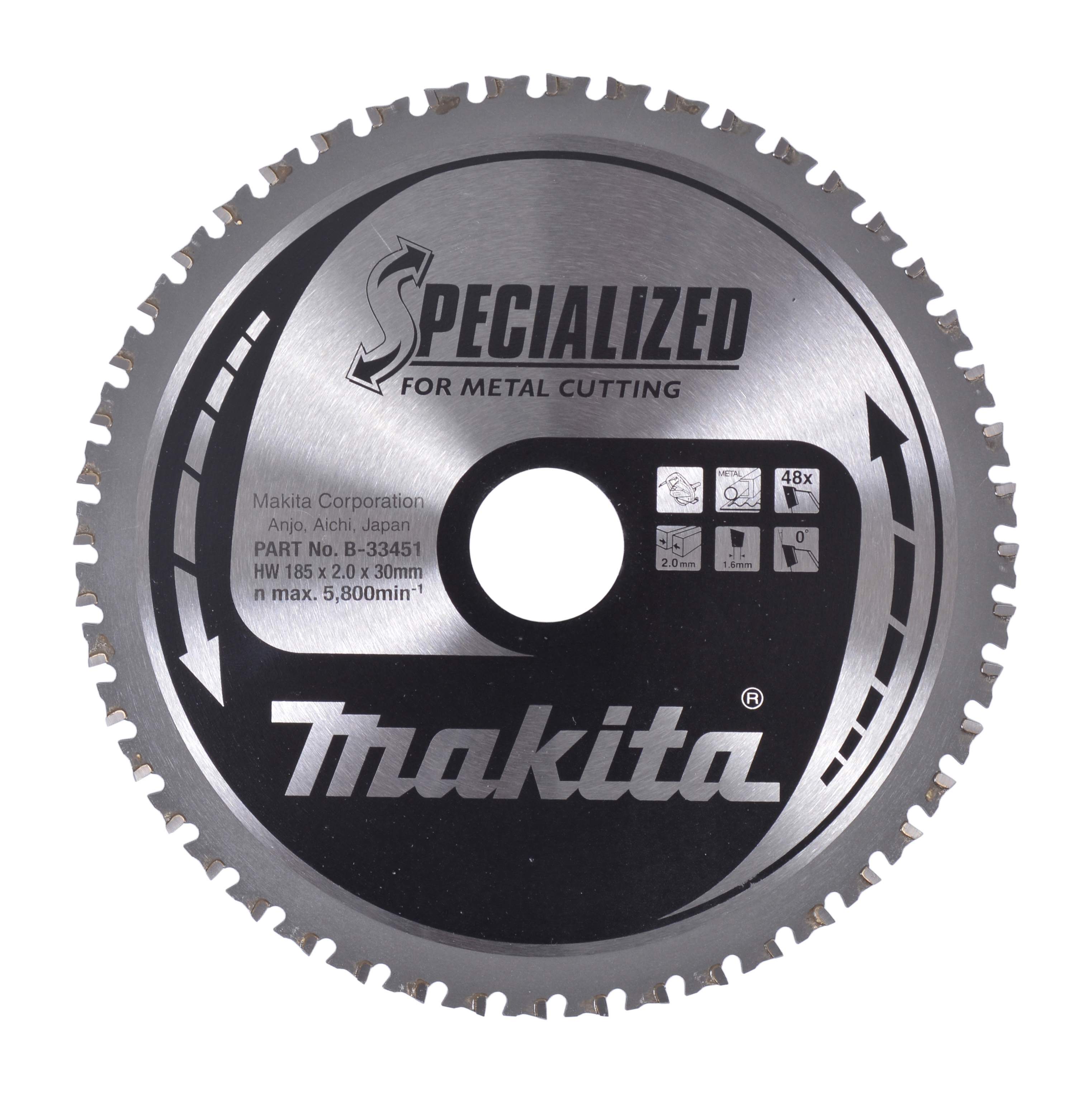 Makita SPECIALIZED Sägeb.185x30x48Z - B-33451