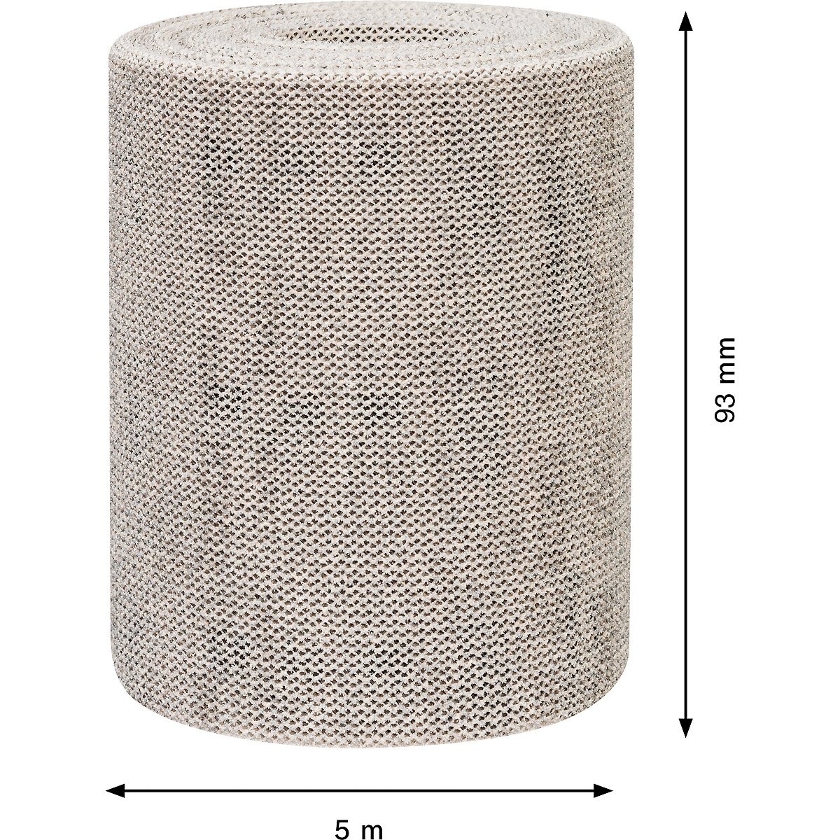 Bosch EXPERT M480 Schleifnetzrolle, Rollenlänge 5m, G 80