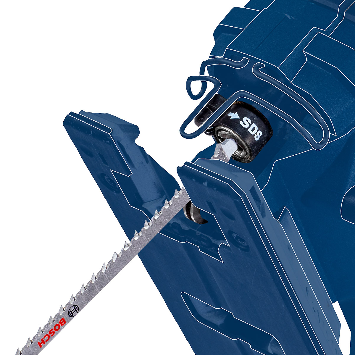 Bosch PRO Plastics PVC clean T302H Stichsägeblatt, 132 mm, 3-Stück