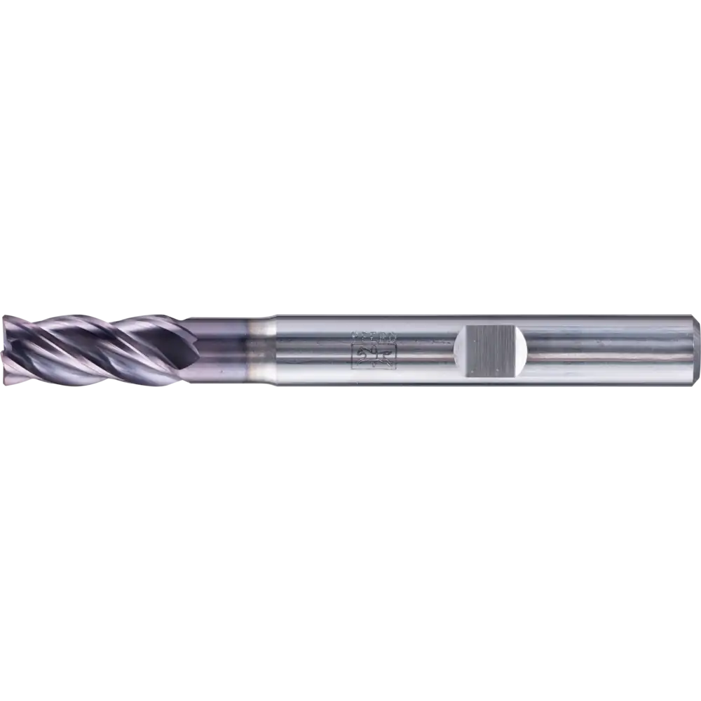 PFERD Tools VHM Eckfräser lang 4 Schneiden 45° Fase TiAlN Schaft HB Universal Line