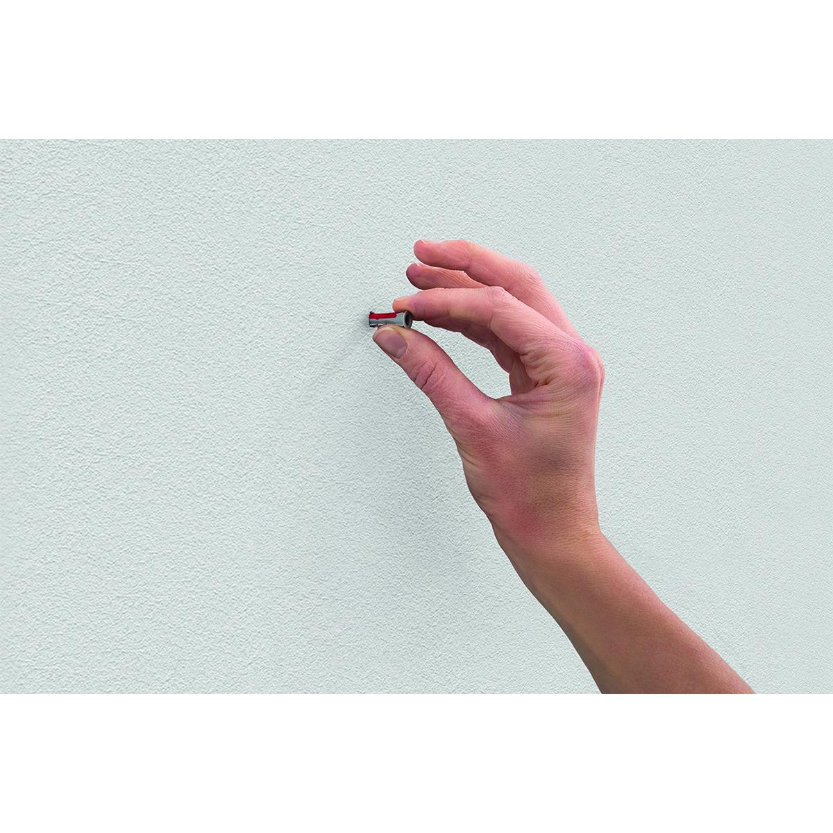 Wiha Dübellochschläger Set SoftFinish mit 6 mm Rundklinge und 4 Dübeln