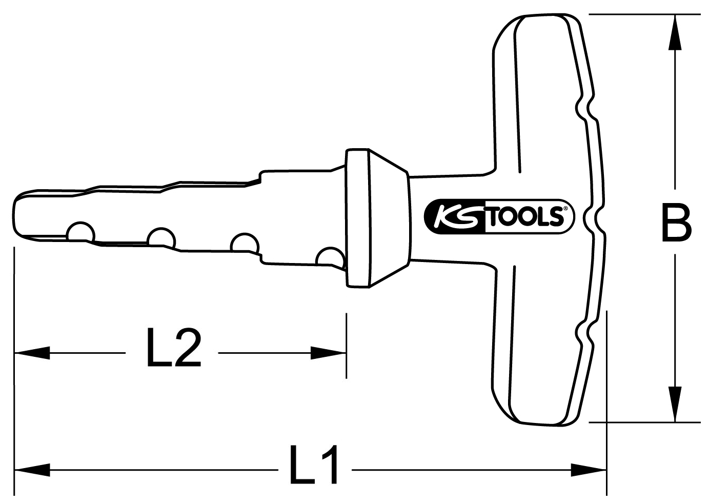 KS Tools Innen-Entgrater
