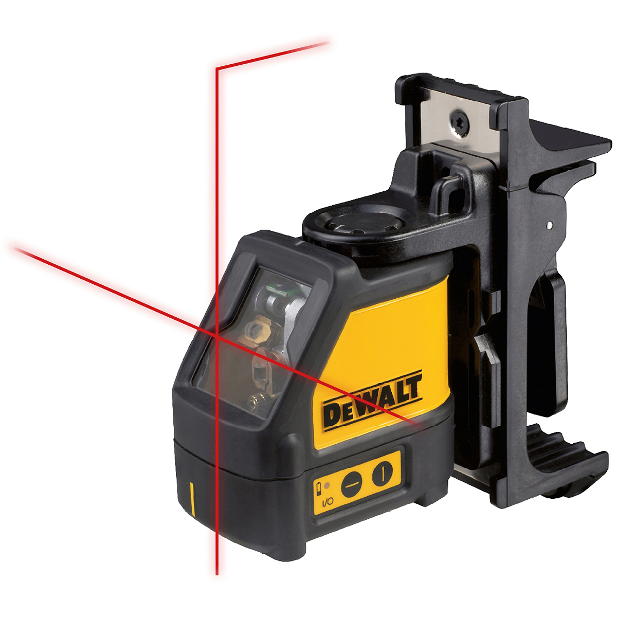 DEWALT Kreuzlinienlaser rot batteriebetrieben