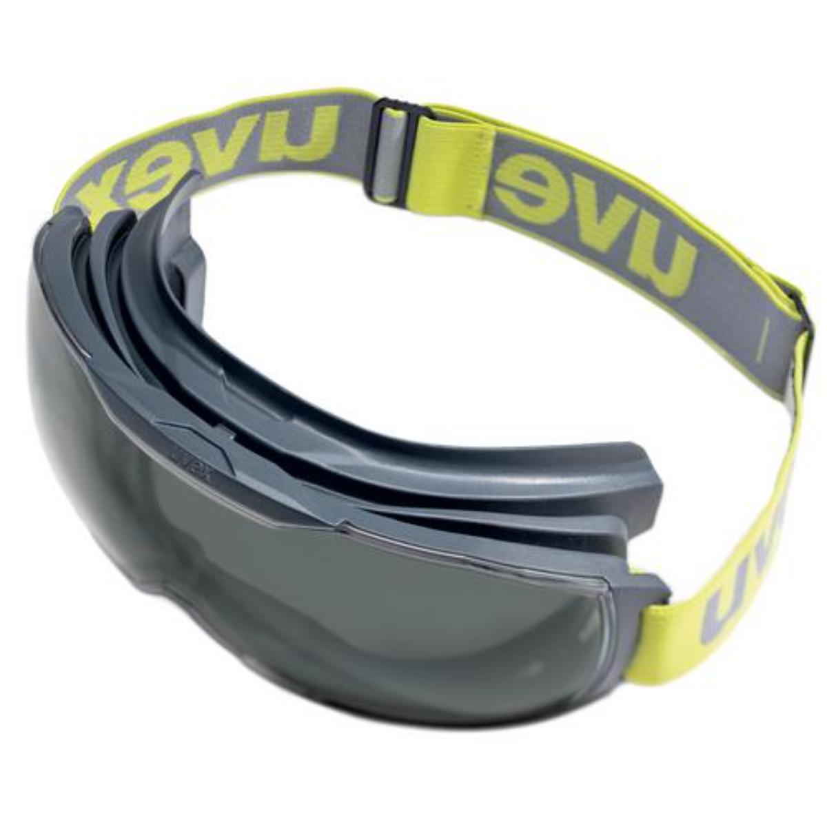uvex Vollsichtbrille megasonic 23% schwarz