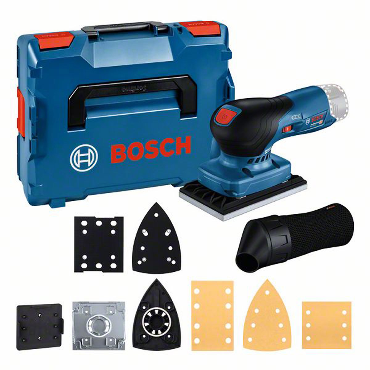 Bosch Akku-Schwingschleifer GSS 12V-13 mit Zubehör-Set