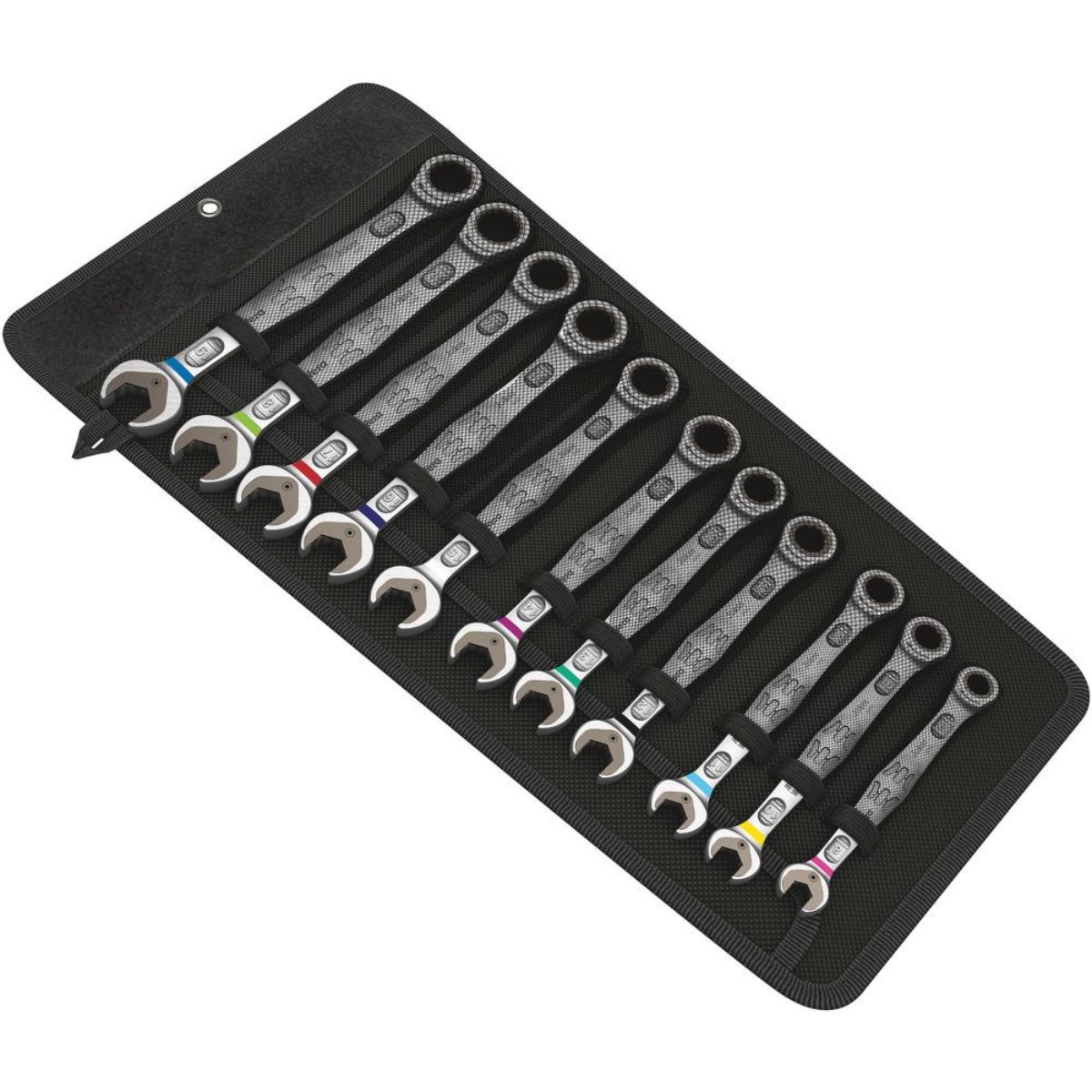 Wera 6000 Joker 11 Set 1 Maul-Ringratschenschlüssel-Satz, 11-teilig