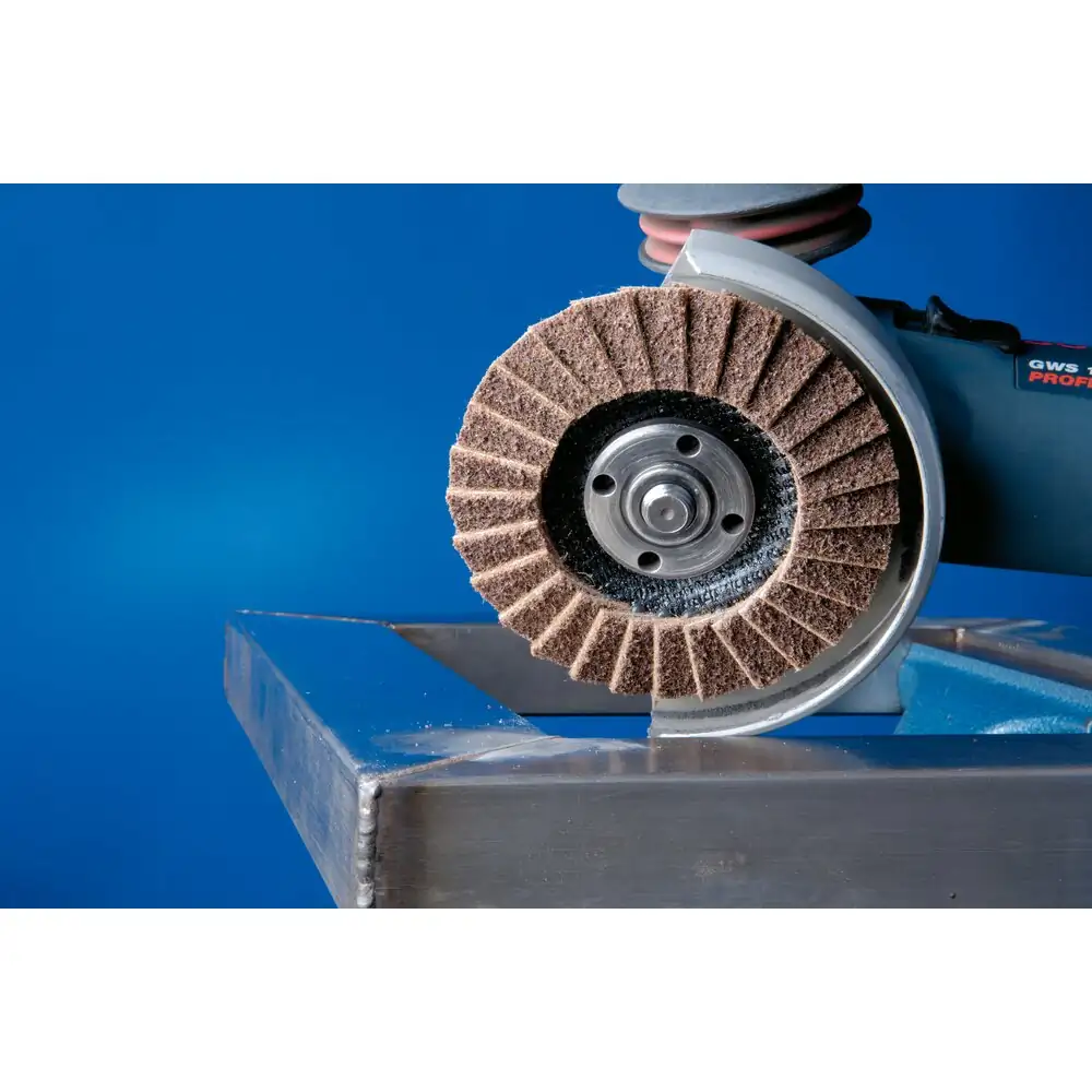 PFERD TOOLS POLIVLIES-Fächerscheiben-Set PVL 3-tlg. Korund 125 mm Bohrung 22,23 mm A100,180,280
