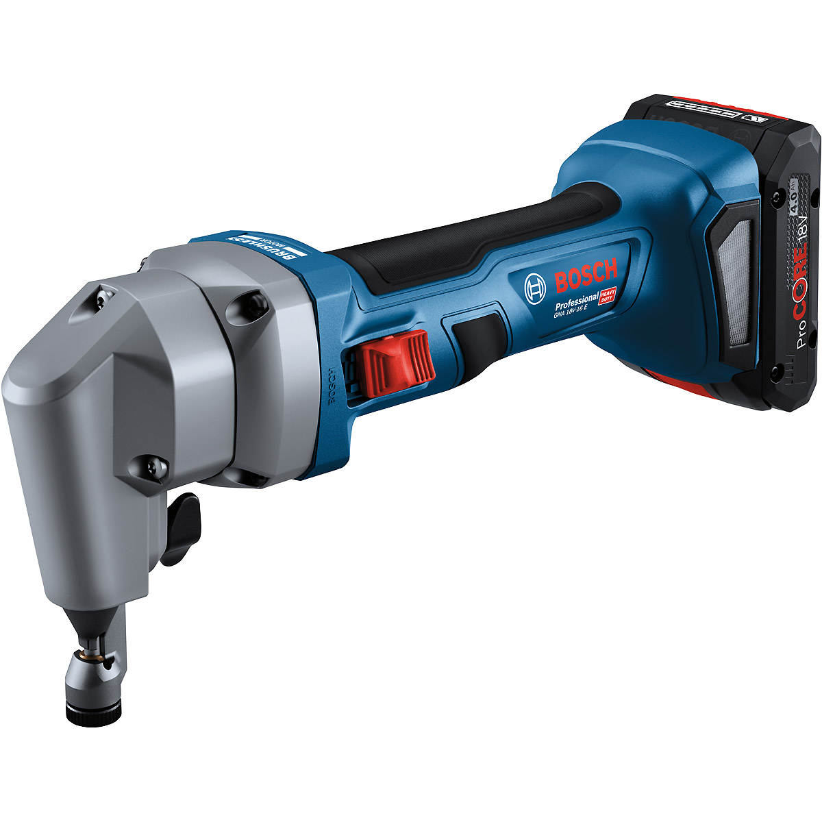 Bosch Akku-Nager GNA 18V-16 E, 2 Akku ProCORE18V 4.0Ah, Ladg. u. L-BOXX