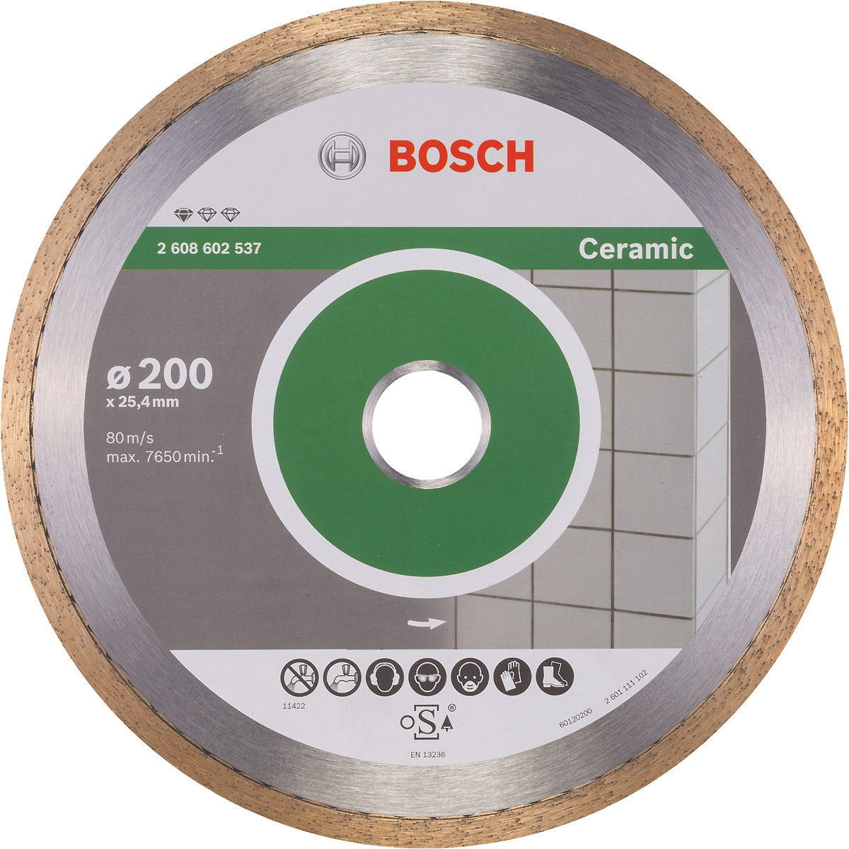 Bosch Diamanttrennscheibe Standard for Ceramic