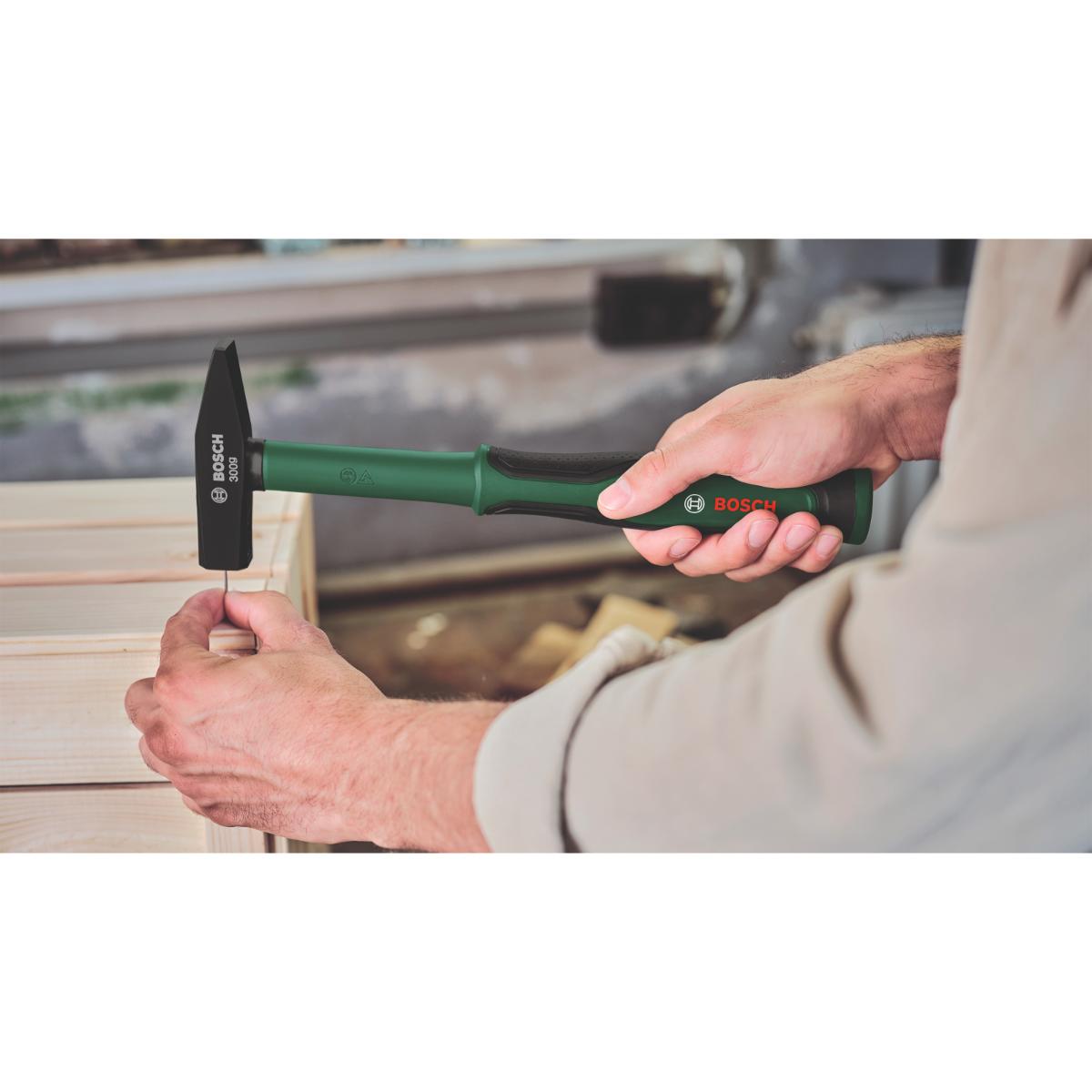 Bosch Schlosserhammer 300 g + weicher Stoßfänger, 2-teiliges Set