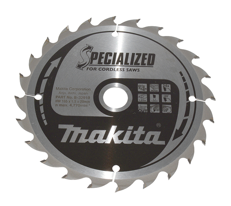 Makita SPECIALIZED Sägeb.165x20x24Z - B-32910