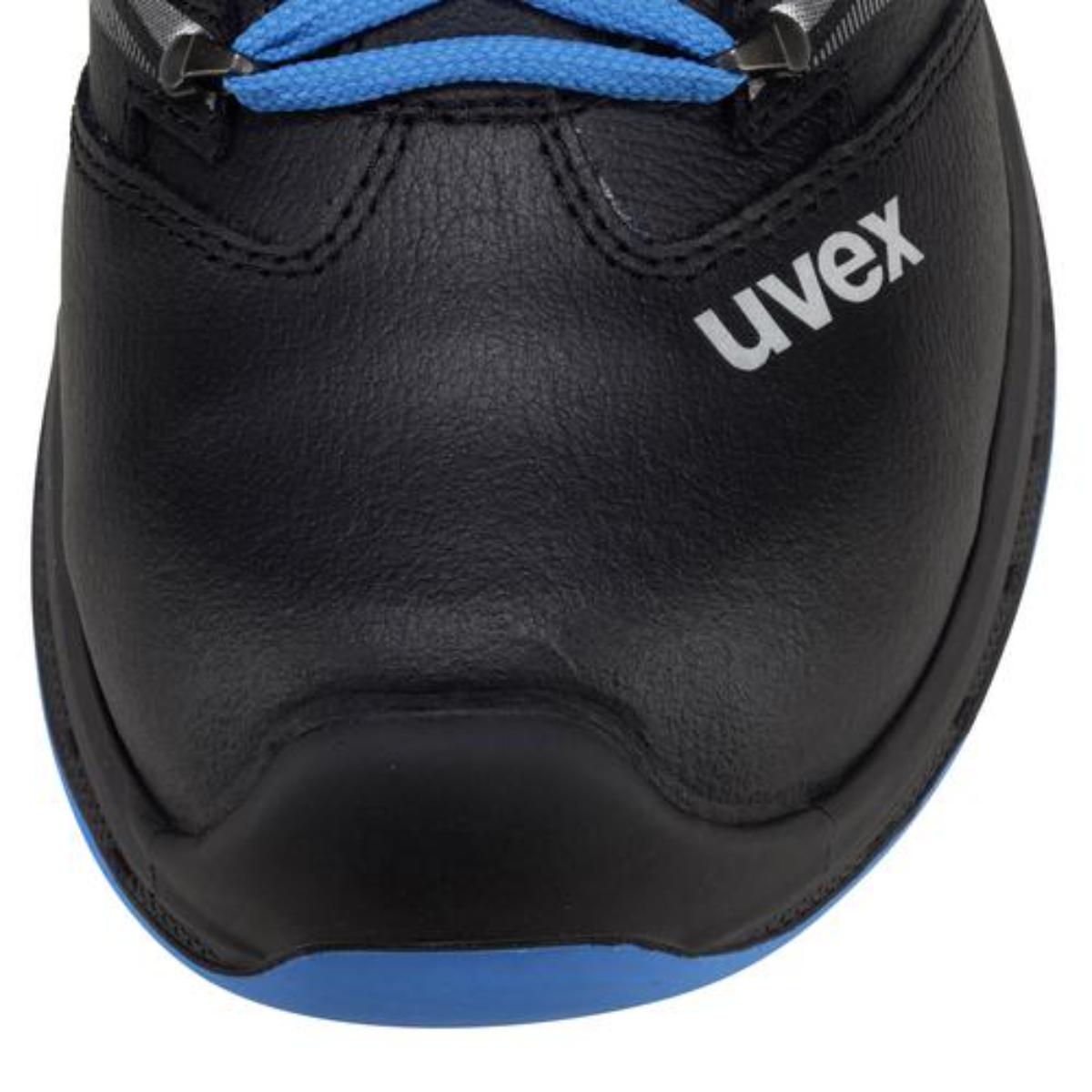 uvex 2 trend Sicherheitsschuh Halbschuh S3, blau/schwarz
