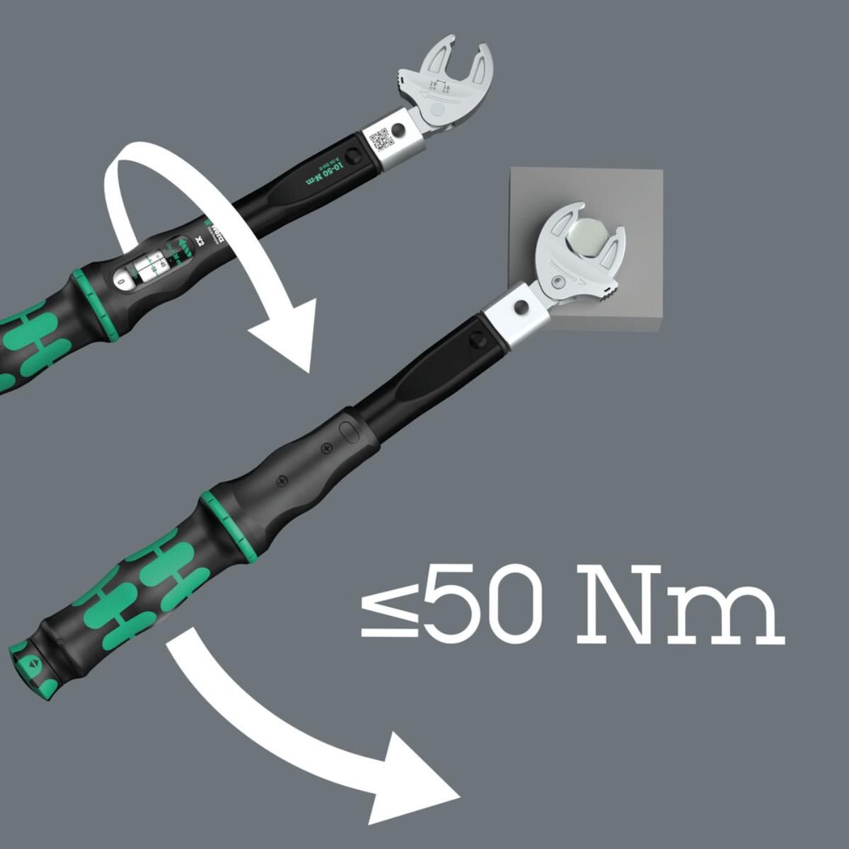 Wera 9558 Drehmoment-Set für Rohrleitungsverschraubungen, 10-50 Nm