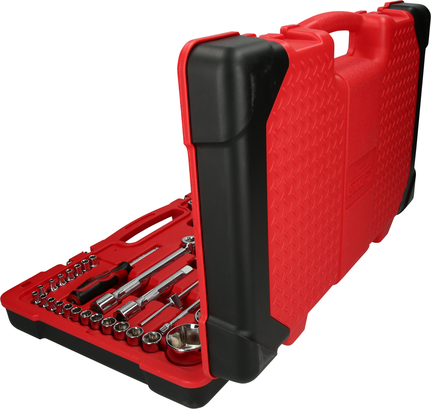 KS Tools 1/4"+1/2" CHROMEplus Steckschlüssel-Satz, 110-tlg