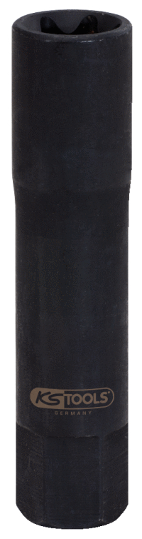KS Tools Kraft-Biteinsatz für Torx-E-Schrauben L=107mm, E24