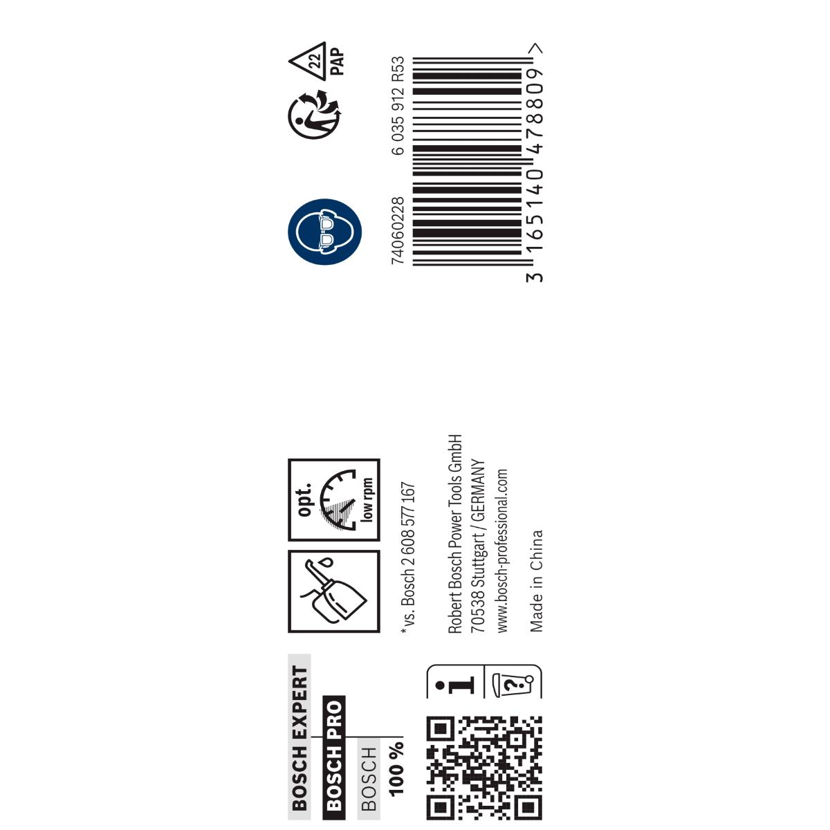 Bosch PRO Metallbohrer HSS-G, DIN 338 mit reduziertem Schaft, 14 x 108 x 160 mm, 4er-Pack