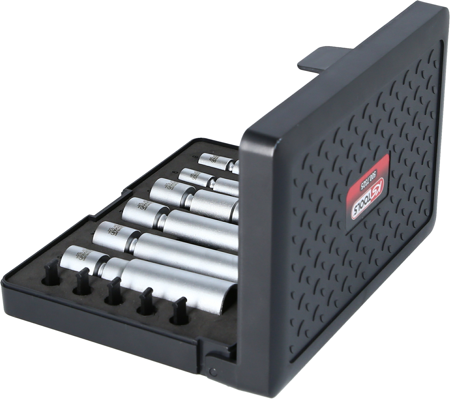 KS Tools 1/4" + 3/8" Spezial-Glüh- und Zündkerzen-Stecknuss-Satz mit Gelenk, 11-tlg