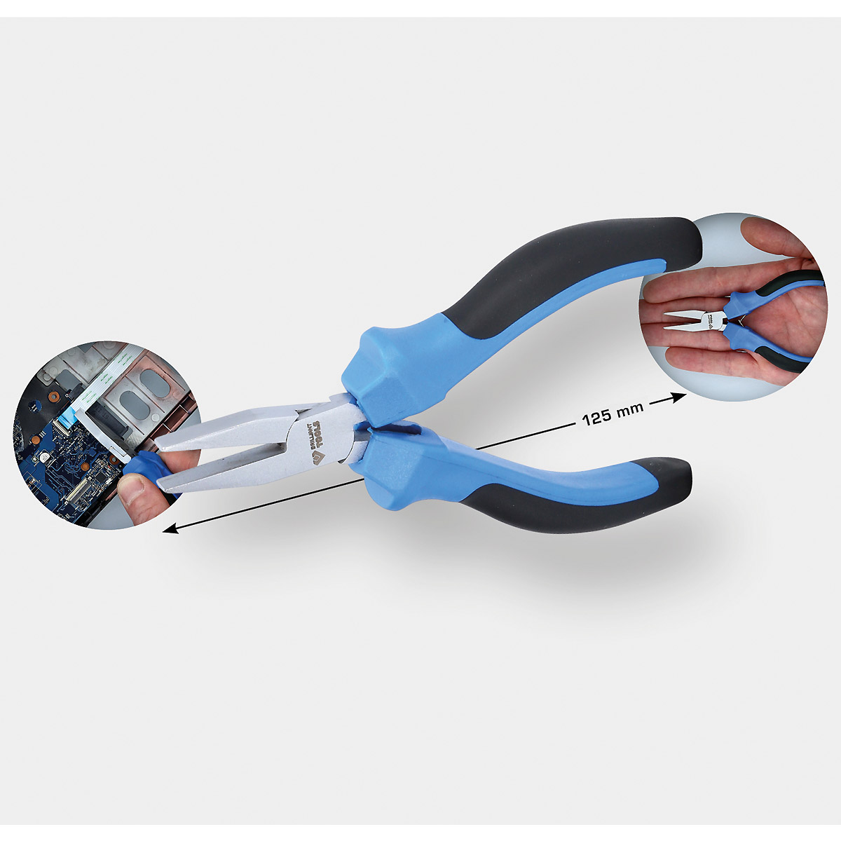 Brilliant Tools Feinmechanik-Flachzange