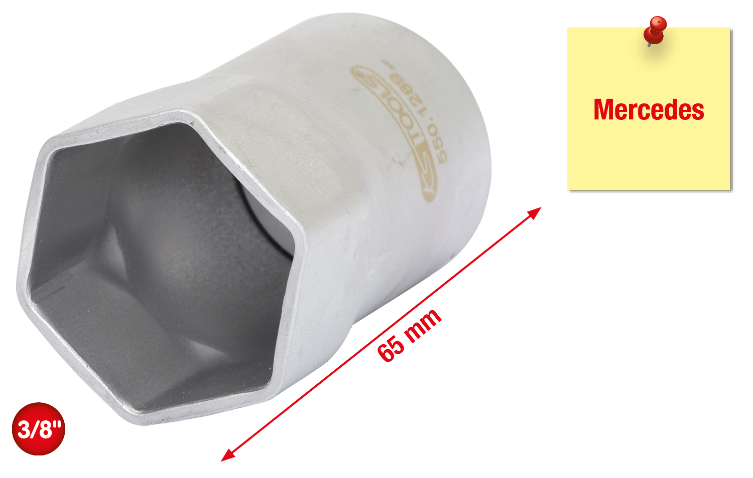 KS Tools Harnstoff-Serviceschlüssel für AdBlue® Filter und Tanks, 45,5mm