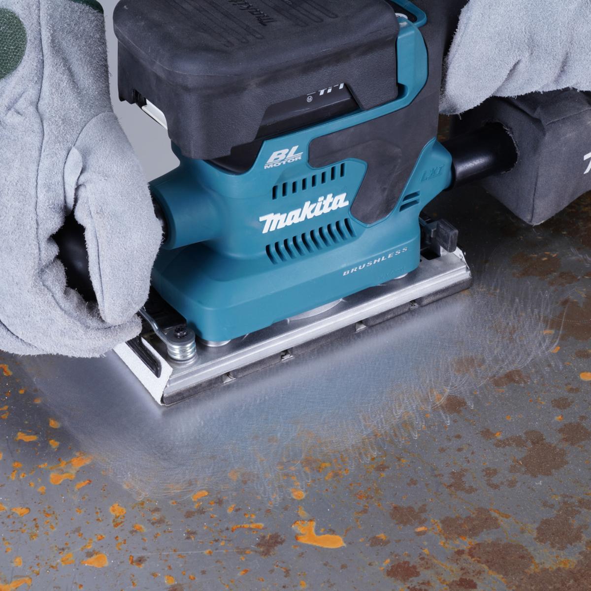 Makita Schleifpapier P100 93x228mm, Körnung ,ungelocht, 10 Stück