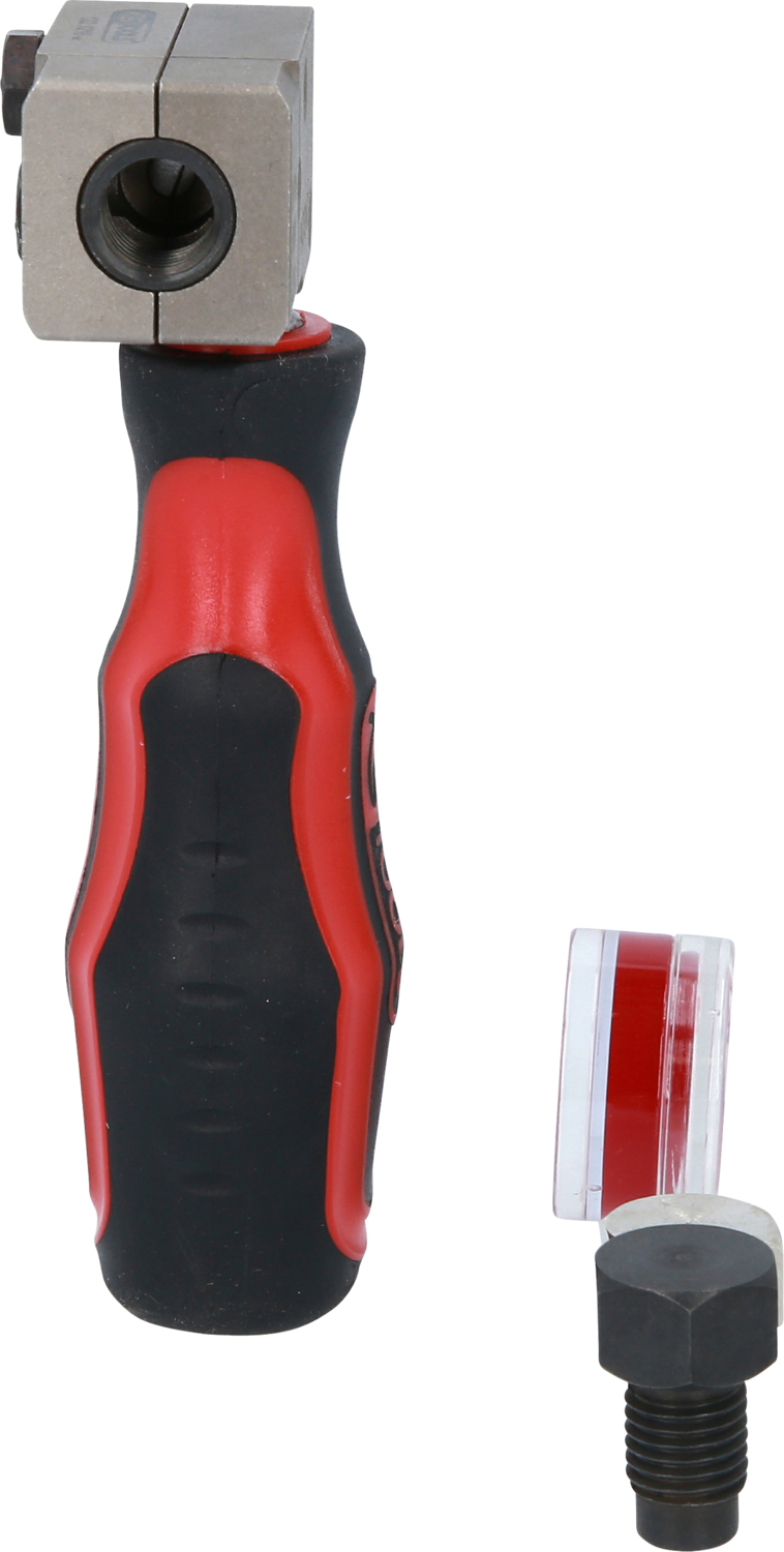 KS Tools FLAREFIXeco 4,75 mm Universal-Bremsleitungs-Bördelgerät-Satz, 4-tlg