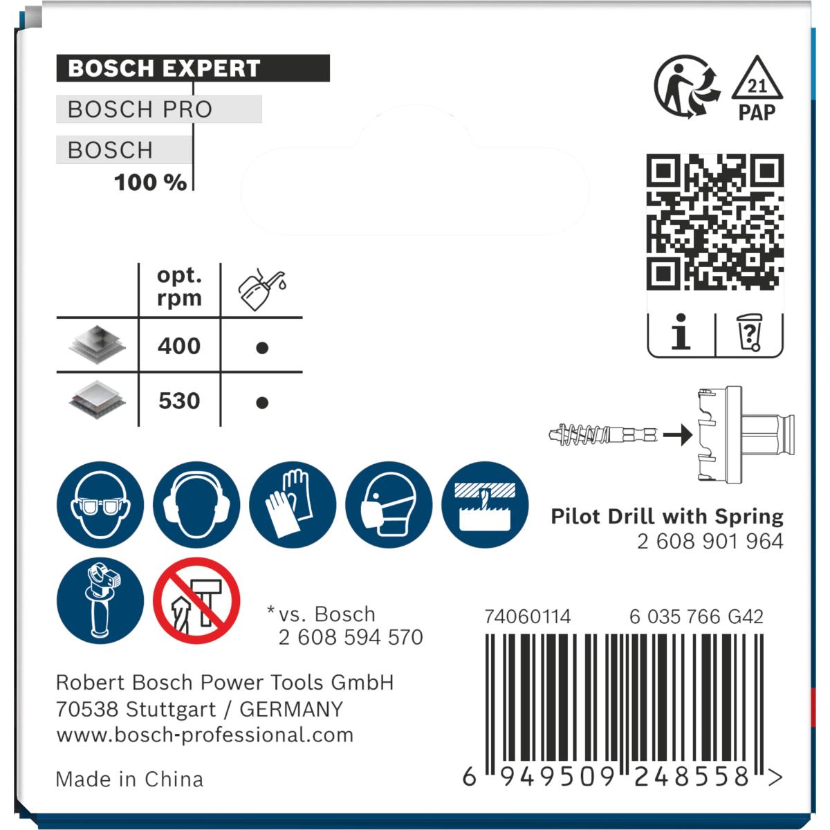 Bosch EXPERT Sheet Metal Power Change Plus Lochsäge, 30 x 5 mm