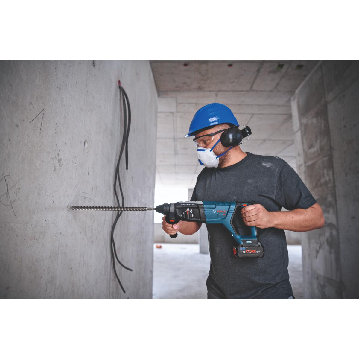 Bosch Akku-Bohrhammer GBH 18V-28 D,Karton
