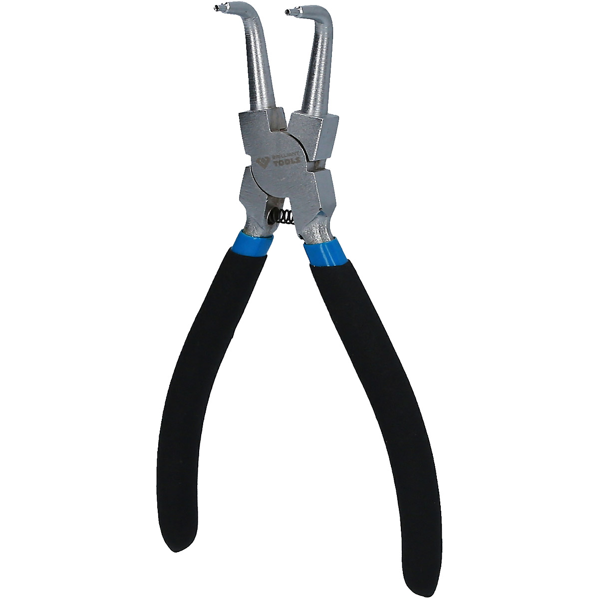 Brilliant Tools Seegeringzange für Innensicherungsringe, abgewinkelt, 175 mm