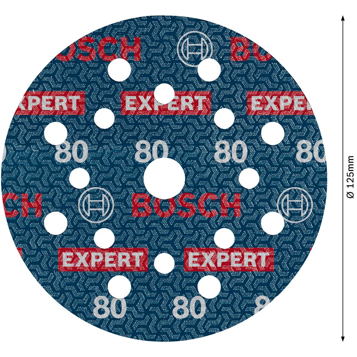 Bosch EXPERT O780 Folienschleifscheibe 125 mm